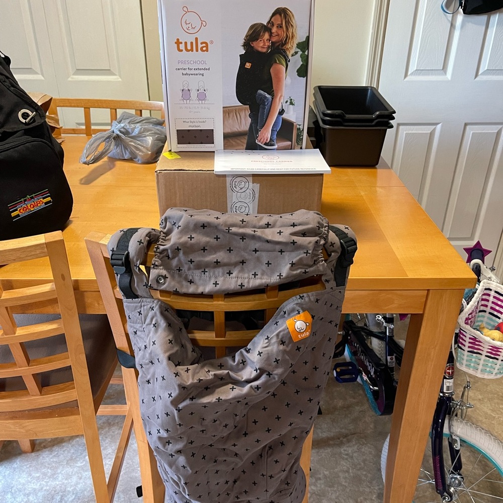 Like New Tula Preschool Carrier 35-70lbs
